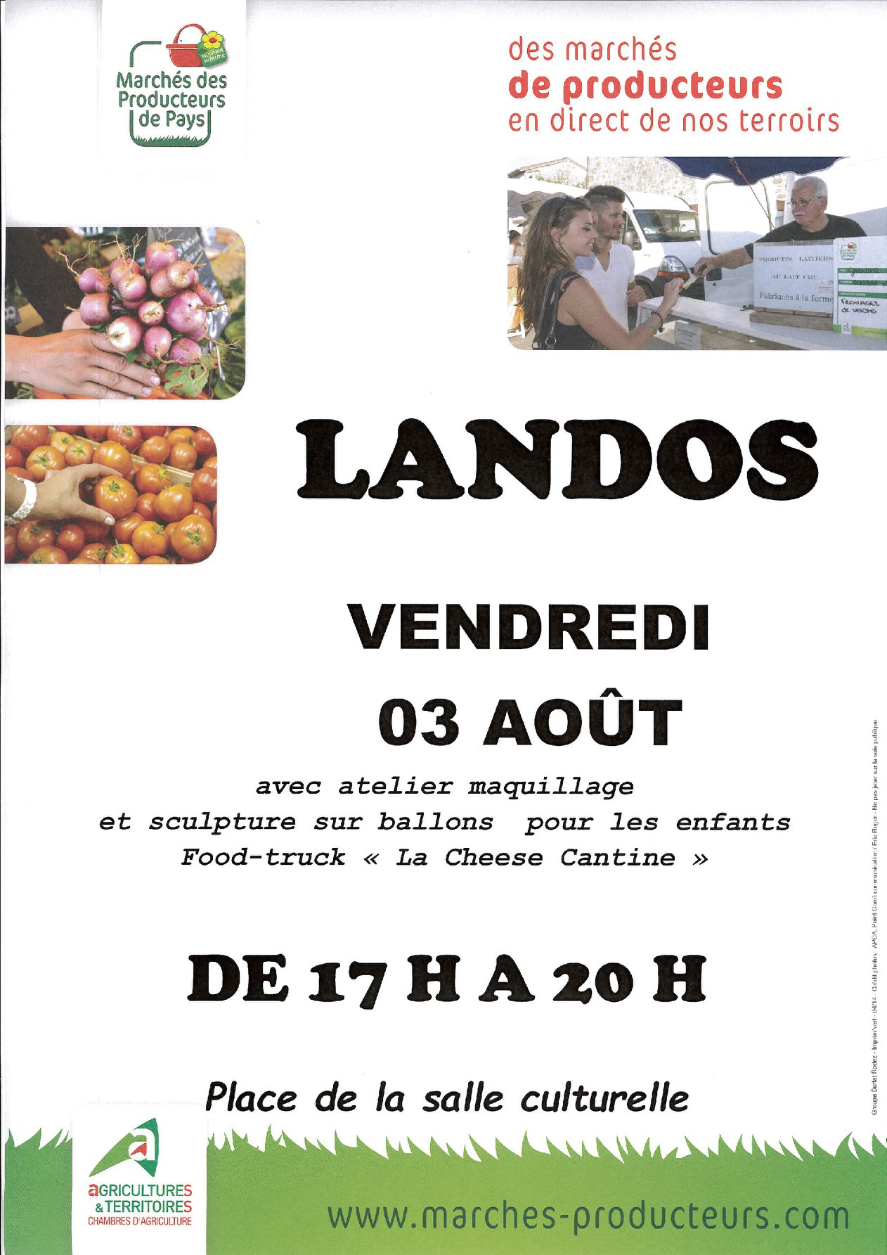 Soirée du vendredi 3 août à Landos !