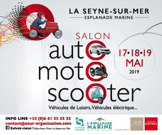 Salon Auto Moto à La Seyne sur Mer du 17 au 19 mai