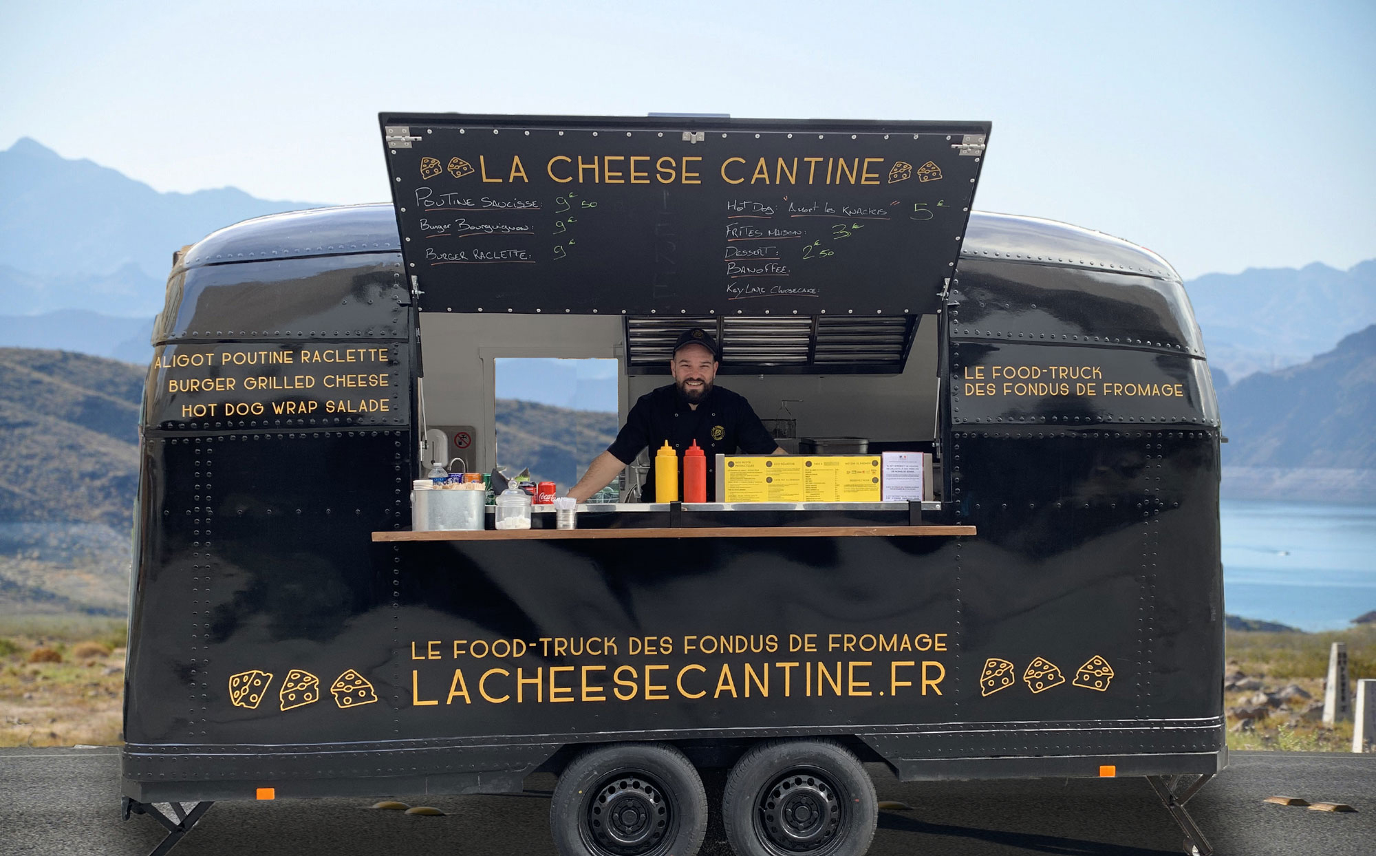 Le food-truck des fondus de fromage