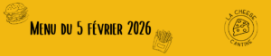 menu du 5 février 2026